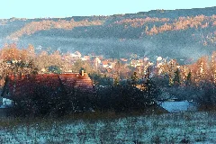 Hergisdorf, View To The Mansfeld Valley