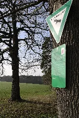 Hinweisschild Hengster