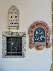 Hippach Pfarrkirche Hll Ingenuin Und Albuin Alte Grabsteine An Der Kirche I
