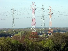 Hochspannungsmasten Nordostseekanal
