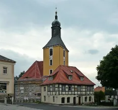 Hohnstein Blick Auf Die Stadtkirche Geo En.hlipp.de 11321