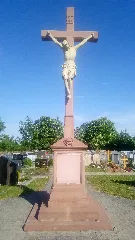 Hundheim (Külsheim) Kleindenkmal 22 Friedhofskreuz