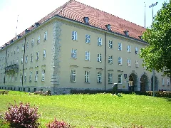 I. Bereitschaftspolizeiabteilung In München, Rosenheimer Str. 130, Aussenansicht Ecke St. Martin Str., Aufnahme 2006