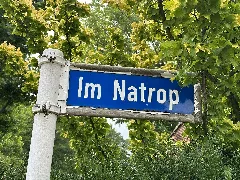 Im Natrop Marl Schild