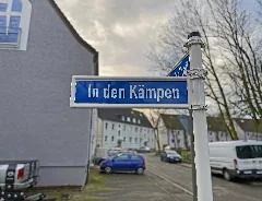 In Den Kämpen Marl Schild