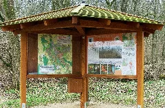 Infopavillion Naturerlebnisgebiet Kleeblatt