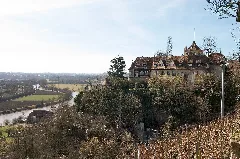 Ingersheim (Neckar) Kleiningersheim Schloss Ansicht Vom Schönblick