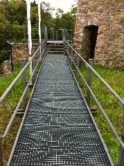 Innenhof Burg Nohfelden