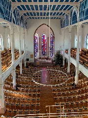 Innenraum Lorenzkirche St. Georgen Von Rosette Aus