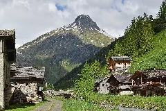 Innergschlöss Blick Aus Innergschlöss Zum Vorderen Kesselkopf 2718 M