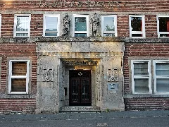 Innungshaus (Mülheim) Eingang