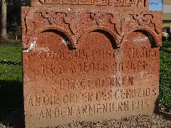 Inschrift Khatchkar In Neuwied