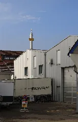 Islamisch Albanische Moschee In Winterthur Grüze, Minarett (1)