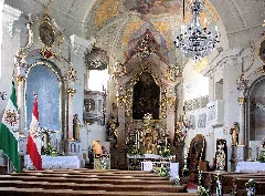 Itter (Tirol), Die Kirche St.josef, Innenansicht