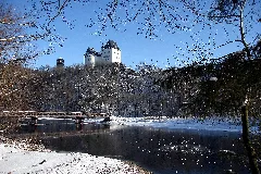 Januartag Am Schloss Burgk An Der Saale Blick Vom Röhrensteig Panoramio