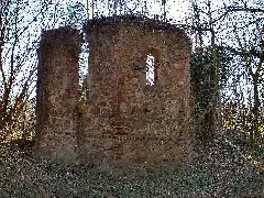 Jeßnitz,Ruine Kirche Salegast Klosterruine