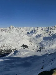 Julier Pass As Seen From Piz Surparé