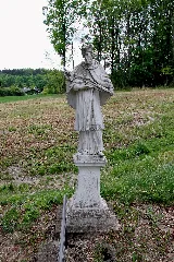 Karnabrunn Nepomukstatue Nächst Pfarrkirche