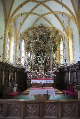 Kath. Pfarrkirche, Mariae Geburt, Innenanasicht02