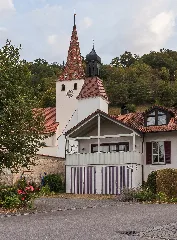 Kerktoren Van Wehrkirche. Locatie Kinding Opper Beieren Duitsland 02
