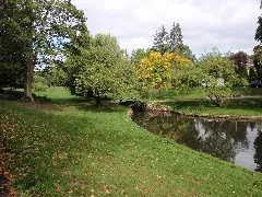 Kesselbachbrücke Mit See