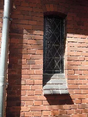 Kirche Dabrun Choranbau Ostfenster Im August 2020