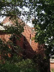 Kirche Dabrun Choransicht Aussen Und Nordostfassade Im August 2020