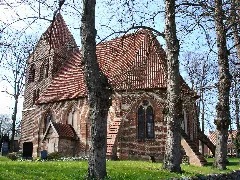 Kirche Dorf Mecklenburg