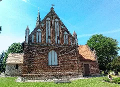 Kirche Liepen Vorpommern Ostgiebel