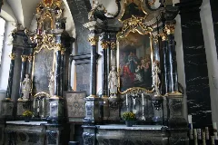 Kirche Sachseln Linke Seitenaltäre