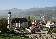Kirche Sachseln Mit Friedhof
