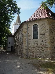 Kirche Trebitz Ostansicht Mit Apsis Und Südanbau Im August 2020