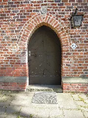 Kirche Zum Heiligen Kreuz Klöden Hauptportal Auf Der Nordseite Mitte Juni 2022