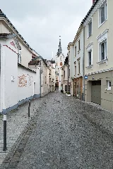 Kirchengasse Ybbs An Der Donau, Austria July 26. 2023