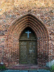 Kirchenportal Kröpelin