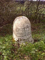 Kleinenberg, Preußischer Halbmeilenstein