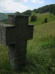 Kleines Engländerdenkmal Am Schauinsland, Deutsche Inschrift Auf Der Hangseite 2