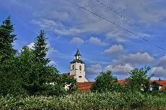 Kleinsteinbach Blick Über Den Bahndamm Auf Die Kirche Panoramio