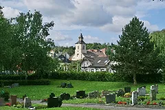 Kleinsteinbach Blick Vom Friedhof Panoramio