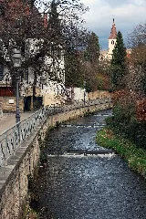 Klemmbach Müllheim Blick Auf Martinskirche