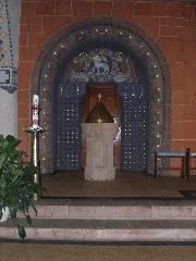 Klinikkirche Homburg Taufbecken