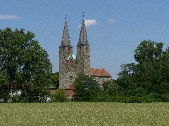 Klosterkirche Hillersleben Von Sudwesten Gesehen 2014 07