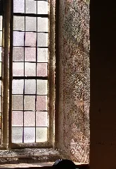 Köngen Peter Und Pauls Kirche Emporenfenster, Bemalte Laibung