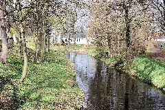Köthen, Schlosspark, Burggraben