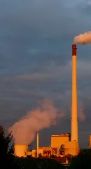 Kraftwerk Datteln Im Sonnenuntergang