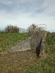 Kraichbach. Polder Bad Schönborn Kronau, Auslass Teilbecken Nordost