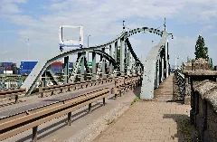 Krefeld, Hafendrehbrücke, 2011 08 Cn 01