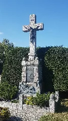 Kreuz Als Weiteres Kriegerdenkmal Auf Dem Orsinger Friedhof