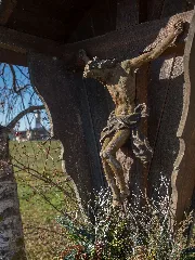 Kruzifix Auf Feld