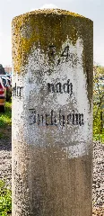 Kulturdenkmaeler Freinsheim Kilometerstein Nr. 5 002 2016 04 10